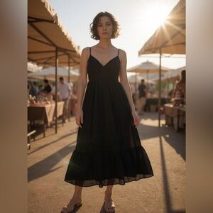 GAP Black Maxi Dress